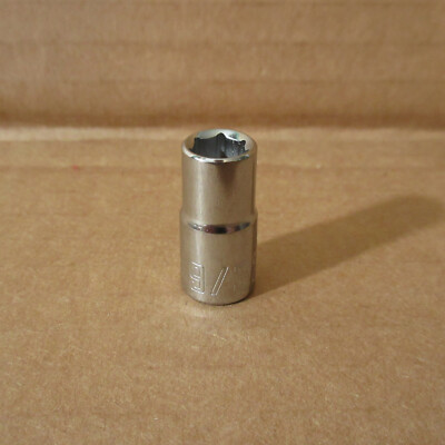9/32'' CRAFTSMAN CMMT43494 Standard SAE 6-pt 1/4-in Drive Shallow Socket Ratchet