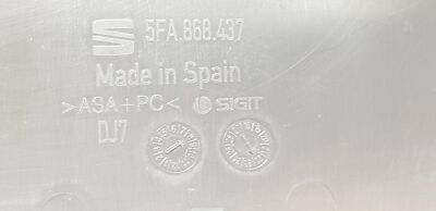 5FA868437 inner molding for SEAT LEON 2010 1966146 for sale online  