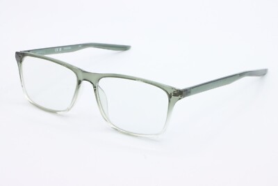 NEW NIKE 7125 300 GREEN FADE AUTHENTIC FRAMES EYEGLASSES 54-15
