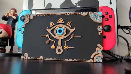 Zelda Sheikah Slate TV Dock Station Cove Case Faceplate für Nintendo Switch Spiel - Bild 2 von 2