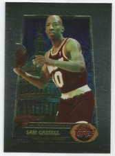 SAM CASSELL 1994-95 TOPPS FINEST CL CARD NM-MT CONDITION HOUSTON ROCKETS