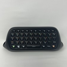 Official Microsoft Xbox 360 Chatpad Black Controller Attachment Keyboard