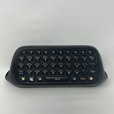 Official Microsoft Xbox 360 Chatpad Black Controller Attachment Keyboard