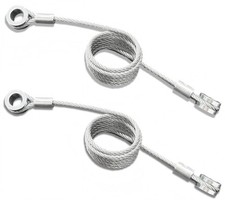 2 PCS Hood Restraint Cable 80cm/31.5 Inch Fits Peterbilt 379 Truck Parts