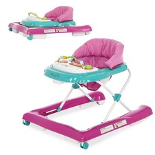 2-in-1 Ava Baby Walker Easy Convertible Walk Behind Height Adjustable Seat Added