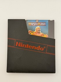 WWF WrestleMania NES Cartuccia con Custodia | Testato Autentico Gioco Nintendo