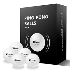 KEVENZ 12 Pack Premium Ping Pong Balls, 3 Star Advanced Table Tennis Balls, B...