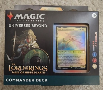 mtg lotr commander deck Amazon.com: Legendary Fellowship Commander Deck - 4 Color - EDH - Aragorn -  Lord of The Rings LOTR - 100 Card - Custom Magic The Gathering Deck