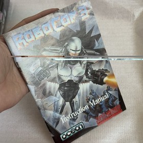 NES RoboCop 3 Solo Caja - Sistema de Entretenimiento Nintendo - *SOLO CAJA Y MANUAL*