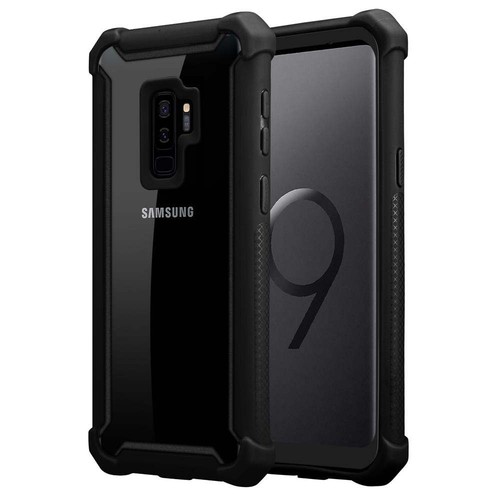 Hülle für Samsung Galaxy S9 PLUS Schutzhülle Hybrid Handy Hard Cover Case TPU