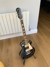 Epiphone Les Paul Standard Electric Guitar, Ebony 1998 with upgrades