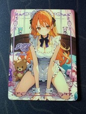 Goddess Story Nami Maid Girl Premium Thick Card Waifu Doujin One Piece Full Art