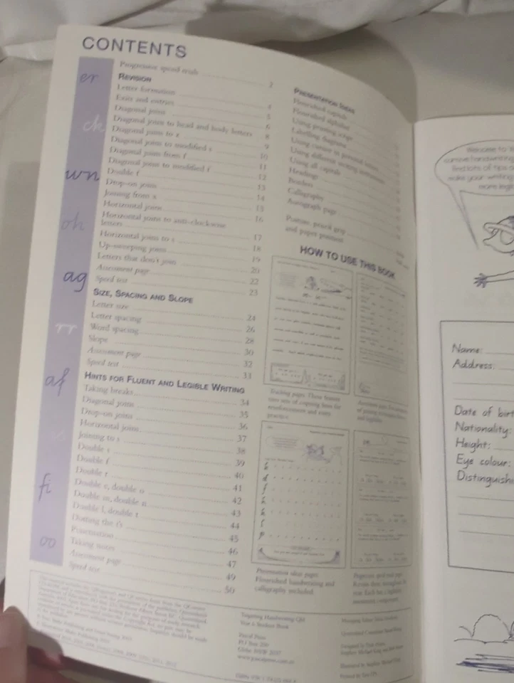 Pascal Press Targeting Handwriting QLD Year 6, - image 3 of 4