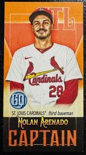 2021 Topps Gypsy Queen Captain Mini Nolan Arenado CM-NA - St Louis Cardinals