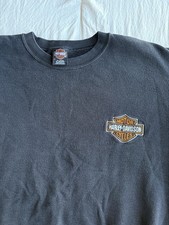 Vintage 90  s Harley Davidson Embroidered USA Sweatshirt Size XL