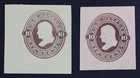 CKStamps: US Cut Square Stamps Collection Scott#U191 U194 Unused H NG