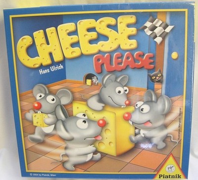 Gesellschafsspiel Kinder Cheese Please von Piatnik