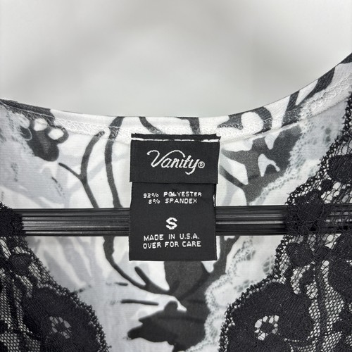 5 Y2K MODE Tops Shirt Bluse VANITY, TRYST, BYER Größe Small SET Rüschen Rose - Bild 5 von 20