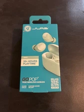 JLab GO Air Pop True Wireless Bluetooth Earbuds-LightBlue