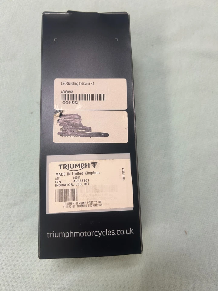 Blinker Kit A9838161 Triumph n MH-156. - Image 2 of 2