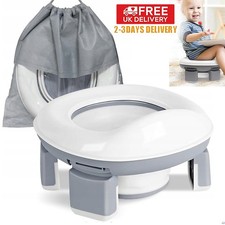 Portable Potty Seat Kids Folding Training Toilet Chair Travel Potty for Toddler