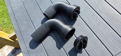 CFMoto U10 XL Pro Highland AC Heat Lower Vents Adjustable