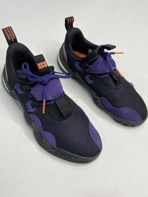 Adidas Trae Young 1  Black Excellence Team College Purple Rayford Men's 11.5