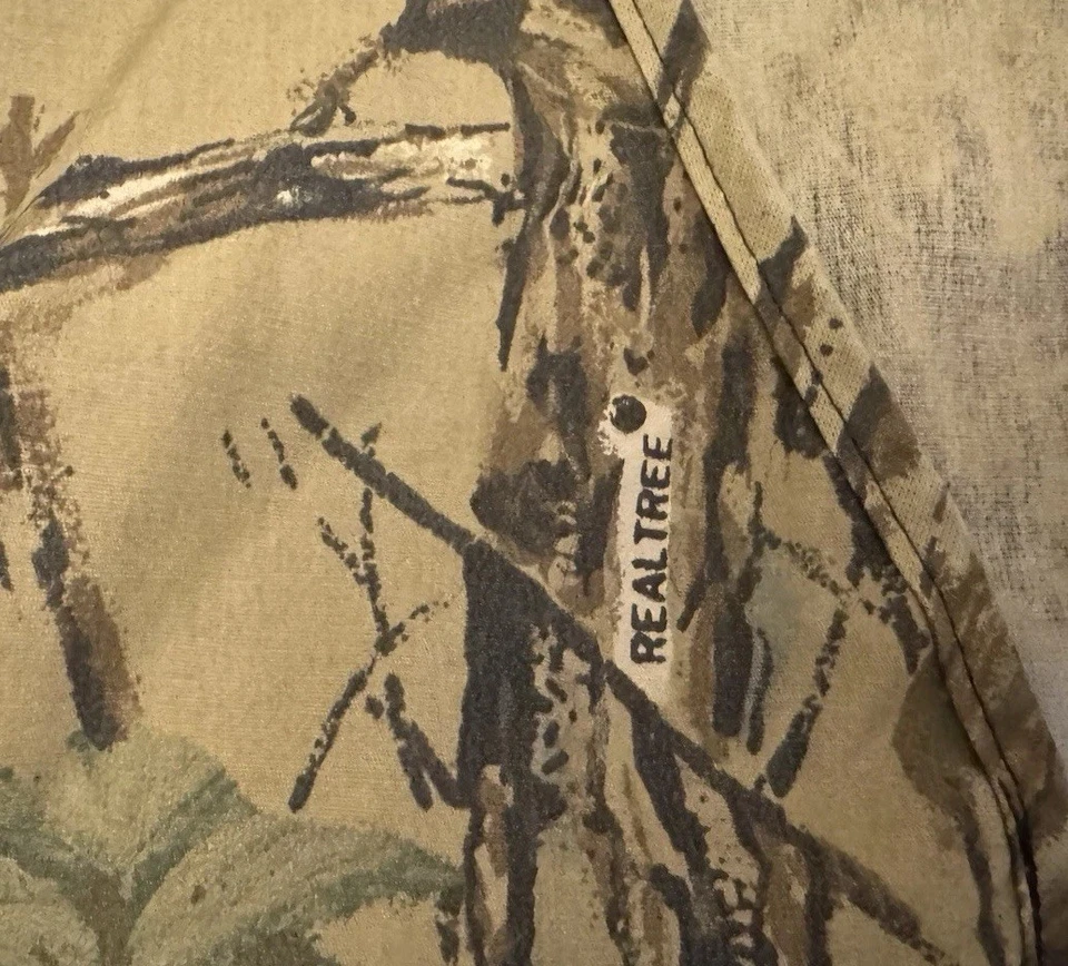 Vtg Realtree Camo Full Zip Hunting Vest USA Made Men’s 2XL - Image 2 of 4