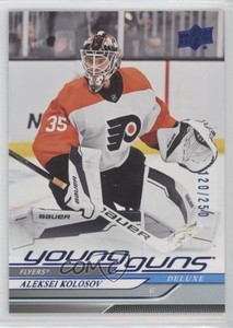 2024 Upper Deck Series 2 Young Guns Deluxe /250 Aleksei Kolosov #490 Rookie RC