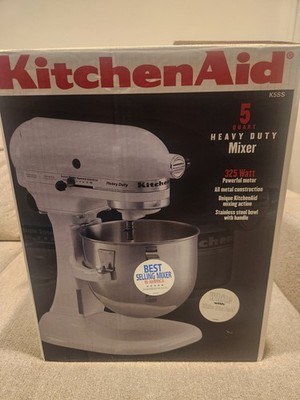 KitchenAid K5SS Heavy Duty Series 5qt Stand Mixer - White for sale