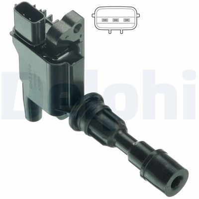 Delphi Zündspule für Mazda 323