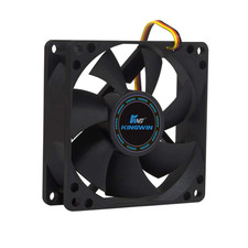 80mm Computer Case Fan Quiet PC Cooling Fan for Computer Cases, CPU Coolers