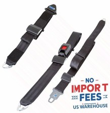 Q'STRAINT Q8-6325-A Lap Shoulder Belt Wheelchair Tie-Down System Restraint Black