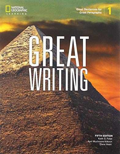 Great Writing 1 Student Book with Online Access by Keith Folse - Paperback