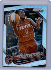 2025 Panini Prizm WNBA #35 Kelsey Mitchell Silver Prizms