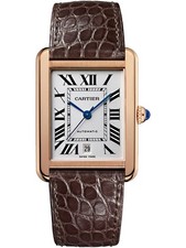 Cartier Tank Solo 41x31mm W5200026 18K Rose Gold Unisex Watch