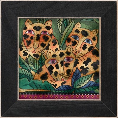 Leopard - Laurel Burch - Mill Hill - Cross Stitch Kit