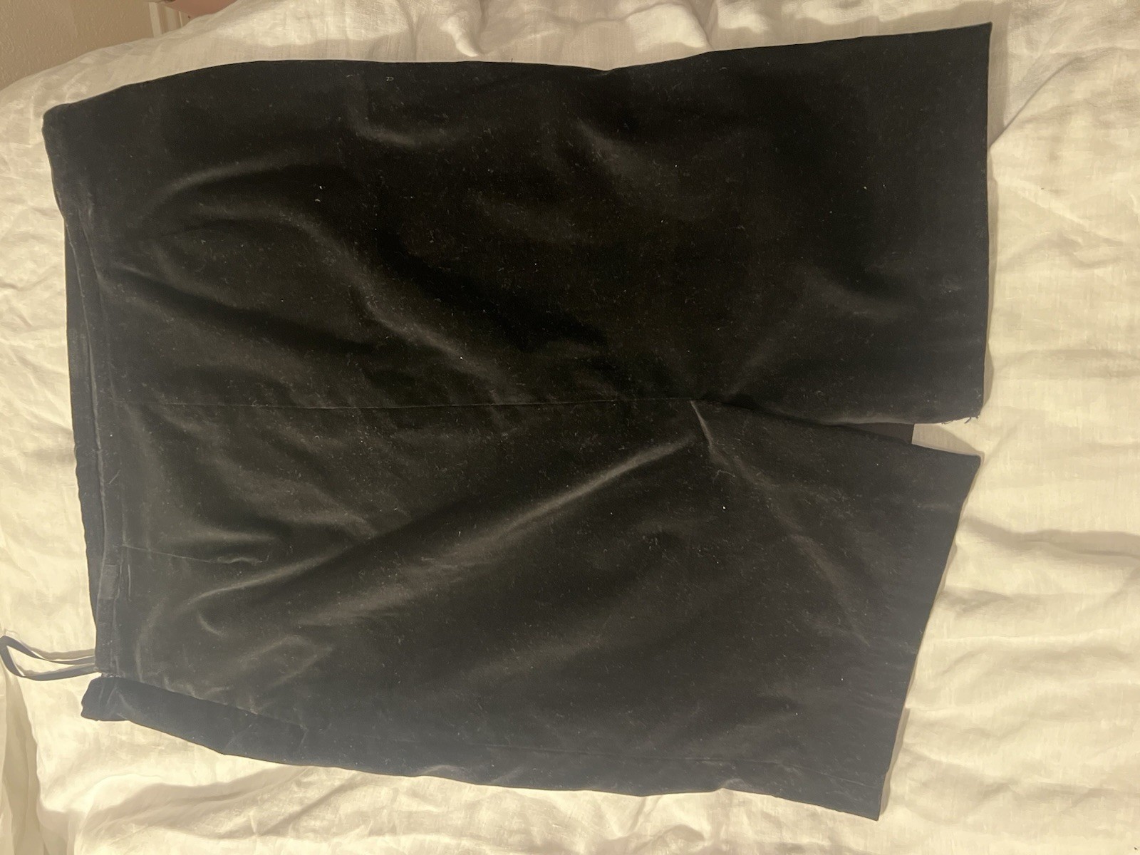 Lauren Ralph Lauren Women's Black Velvet Pencil Skirt Size 14