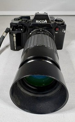 Ricoh XR-P Multi Program 35mm SLR Camera W/Sigma Zoom Lens 1:35~4.5, f=75~210mm