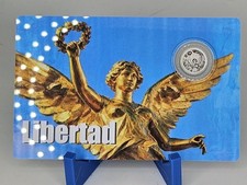 2026 Liberia Libertad 1/1000 oz Platinum Coin in Card (9,999 Mintage) 9999.99 per troy oz