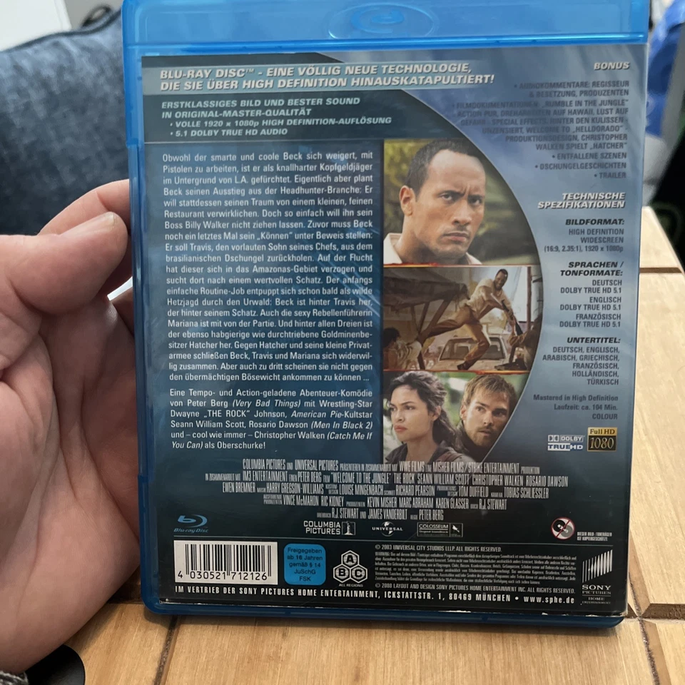 Welcome to the Jungle: Extended Version (Blu-ray) Johnson Dwayne Scott Dawson - Image 2 of 3