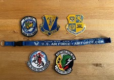 USAF Ramstein Air Base Cold War Patches Lot &ndash; 526th & 512th TFS F-16 &ndash; 6 Pcs