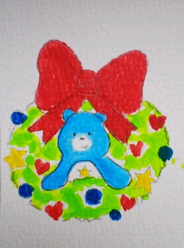 Aceo Mixed Media Art Card Painting