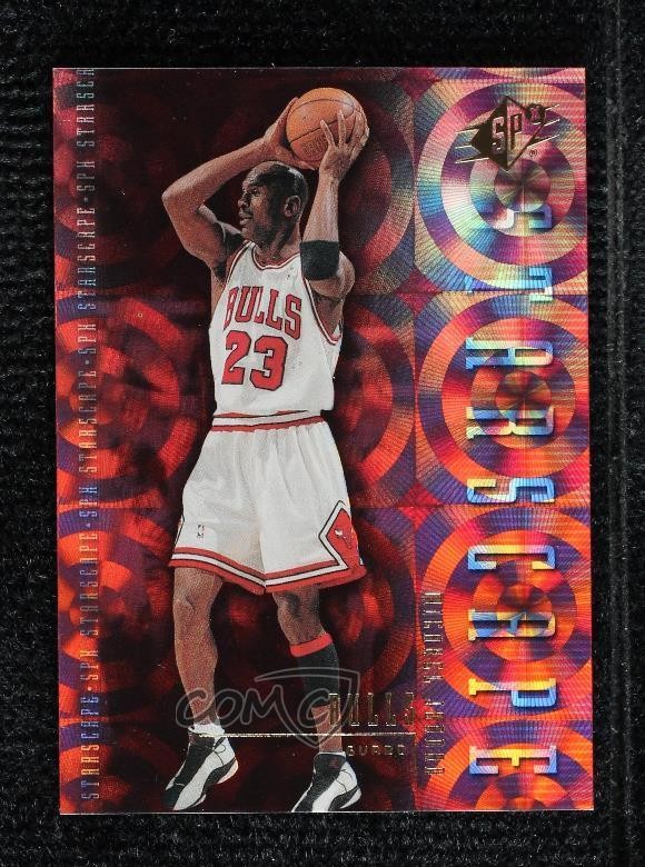 1999-00 SPx Starscape Michael Jordan #ST1 HOF h3a