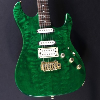 USED Carruthers Guitars S6 SSH Custom Order Model Green Electric guitar
