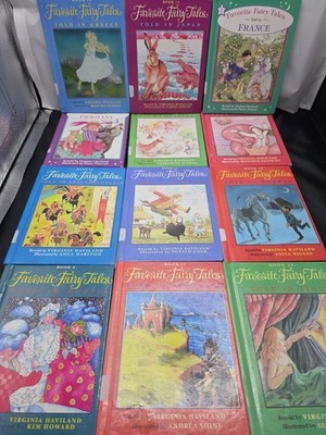 Favorite Fairy Tales Told by Virginia Haviland Set Of 12 Books Various Countries