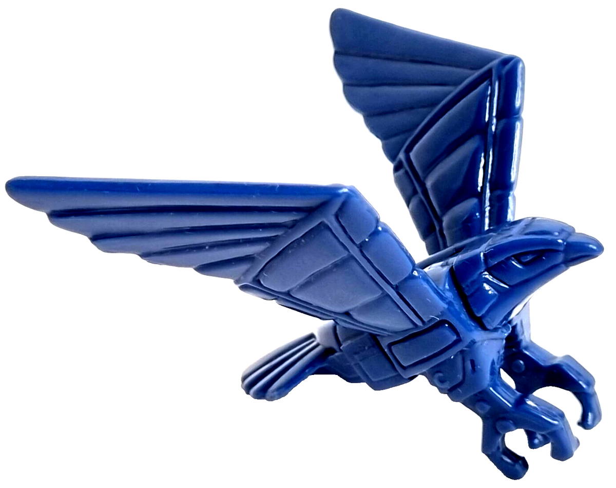 Telepix VTG. 1986 Silverhawks Steelwill Stronghold Accessory Blue