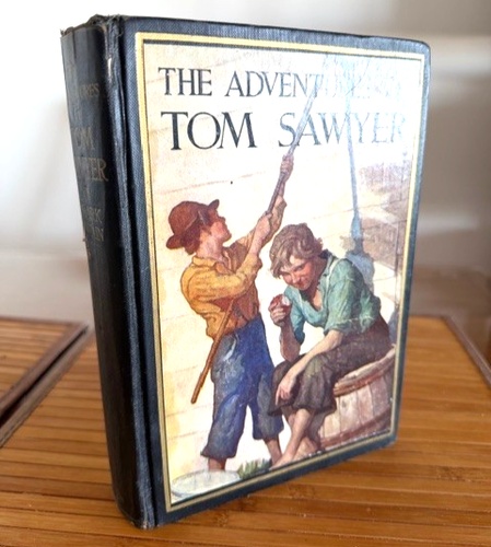 The Adventures Of Tom Sawyer by Mark Twain, VG, 1931, beautifully illustrated - Picture 1 of 5