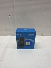 Ring - Wi-Fi Smart Video Doorbell - Wired with Chime - Black