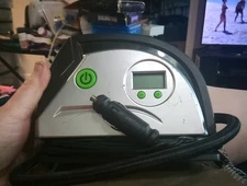 Slime 40051 Tire Inflator Portable Car Air Compressor Compact Plugs Into Car